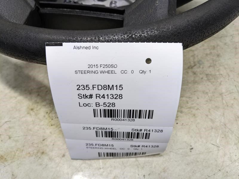 2013-16 Ford F250SD Steering Wheel w Control Buttons DC34-3600-CB35B8 OEM *ReaD* - Alshned Auto Parts