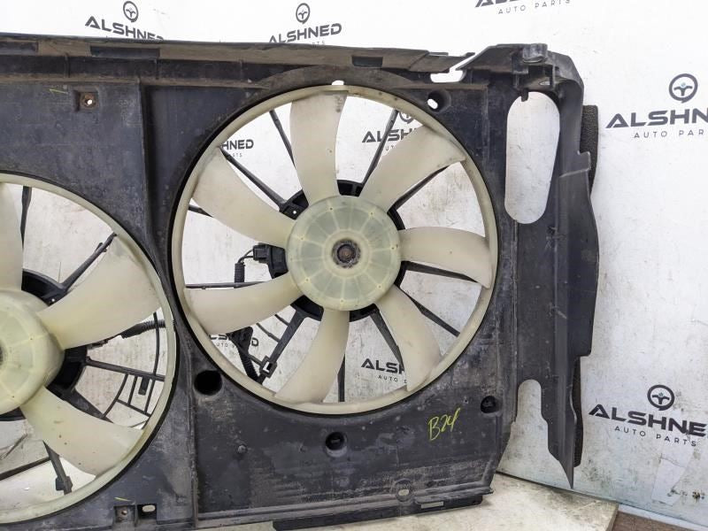 2011-2012 Toyota RAV4 Dual Radiator Cooling Fan Motor Assembly 16711-28321 OEM - Alshned Auto Parts