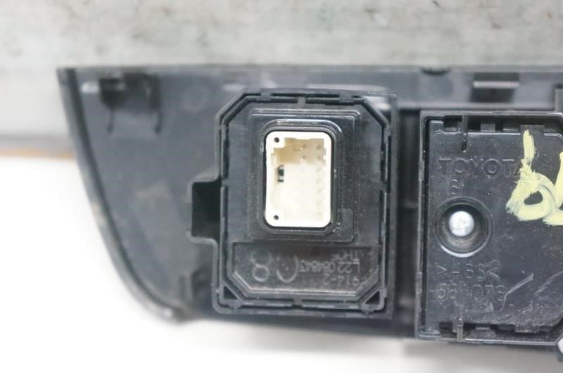 2019-2022 Toyota Corolla FR LH Door Master Power Window Switch 84040-12240 OEM - Alshned Auto Parts