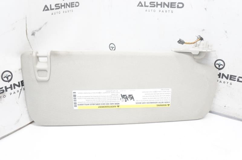 *READ* 2007-2014 GMC Sierra 1500 Left Driver Sun Visor Cloth 22850306 OEM - Alshned Auto Parts