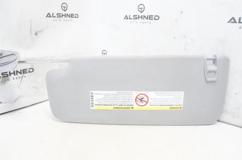 2015 Chevrolet Silverado 2500 Light Gray Passenger Side Sunshade 84247134 *ReaD* - Alshned Auto Parts