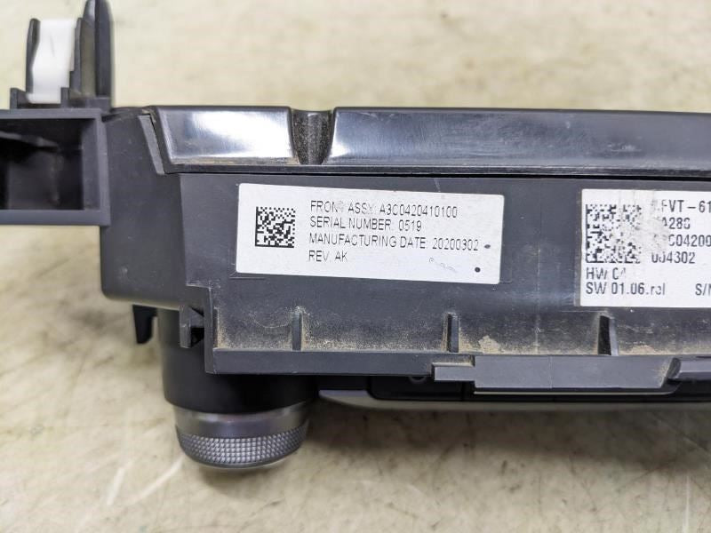 2020-2023 Mazda CX-30 AC Heater Temperature Climate Control BFVT-61190 OEM - Alshned Auto Parts