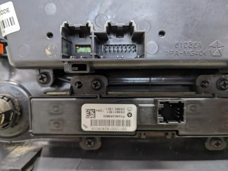 2011-2013 Jeep Wrangler AC Heater Temperature Climate Control 55111168AE OEM - Alshned Auto Parts