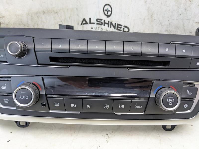 2012-14 BMW 328I Radio AC Heater Temperature Climate Control 64-11-9-287-341 OEM - Alshned Auto Parts