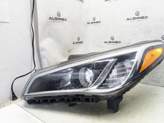 2015-2017 Hyundai Sonata FR Left Driver Headlight Lamp 92101-C2050 OEM *ReaD* - Alshned Auto Parts