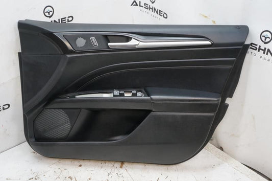 13-18 Ford Fusion Front Passenger Right Interior Door Panel DJS7314E072AAD OEM Alshned Auto Parts
