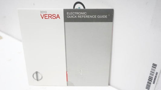 2010 Nissan Versa Owner's Manual Book Set with Case & DVD - Alshned Auto Parts