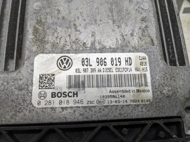 2012-14 Volkswagen Jetta Engine Computer Control Module ECU ECM 03L906019HD OEM - Alshned Auto Parts