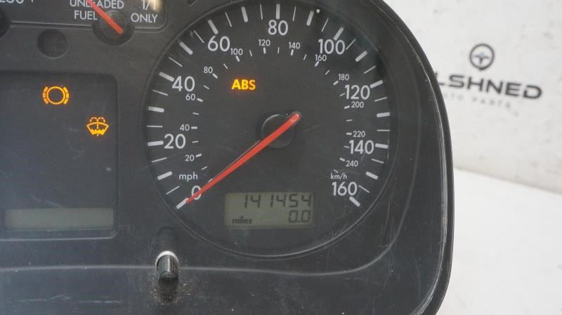 2001 Volkswagen Jetta Speedometer Gauge Instrument Cluster 141k 1J0920905K OEM - Alshned Auto Parts