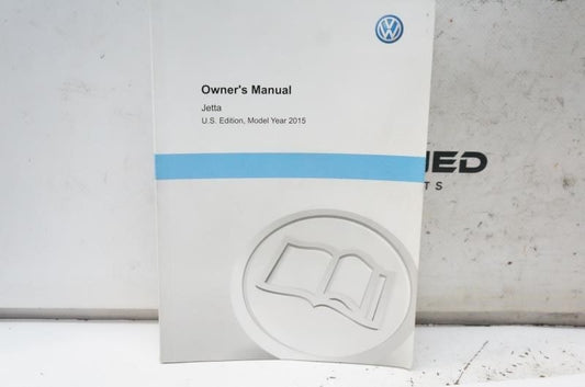 2015 Volkswagen Jetta Owner's Manual Book Case 151.5U1.JT6.23 OEM - Alshned Auto Parts