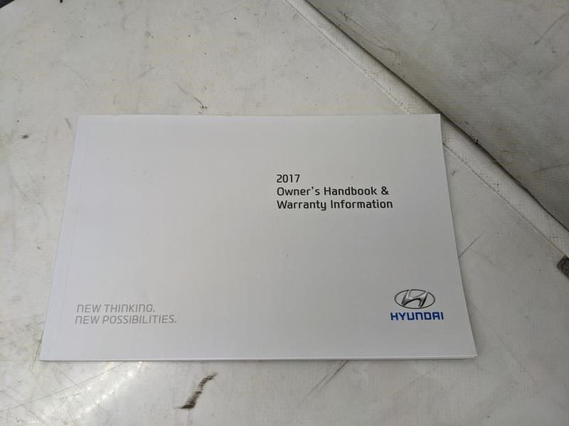 2017 Hyundai Elantra Owners Manual set HF30-EU6NK OEM - Alshned Auto Parts