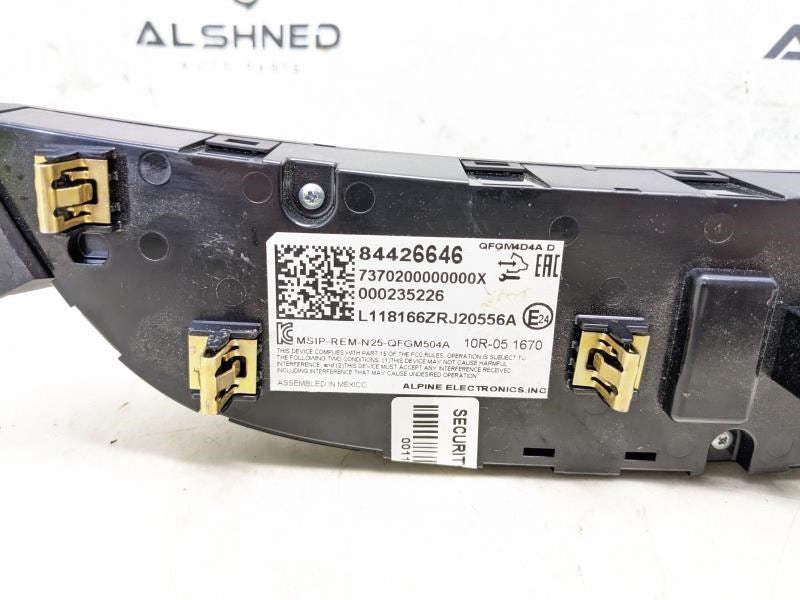 2016-17 Chevrolet Malibu Dash AC Heater Temperature Climate Control 84426646 OEM - Alshned Auto Parts