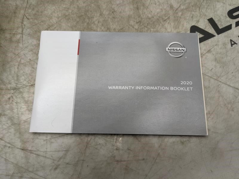 2020 Nissan Rogue Sport Quick Reference Guide set with Case WB20EA-NALLU4 OEM - Alshned Auto Parts