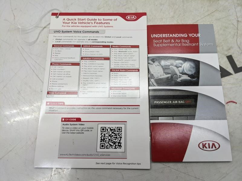 2016 Kia Sorento Owners Manual Set with Case C6MS7-F2000 OEM - Alshned Auto Parts