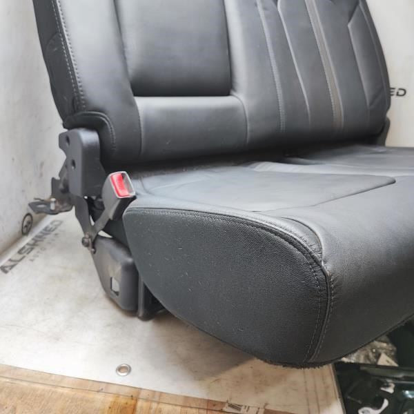 2015 Ford F150 Platinum Rear Left Seat Leather Ebony FL3Z-1666601-FF OEM - Alshned Auto Parts