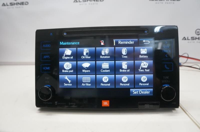 2016-2019 Toyota Tacoma JBL Navigation Radio Display Receiver 86100-04173 OEM - Alshned Auto Parts