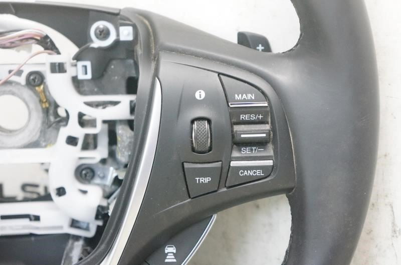 2015-2020 Acura TLX Steering Wheel Leather w Control Buttons 78500-TZ3-A910 OEM - Alshned Auto Parts