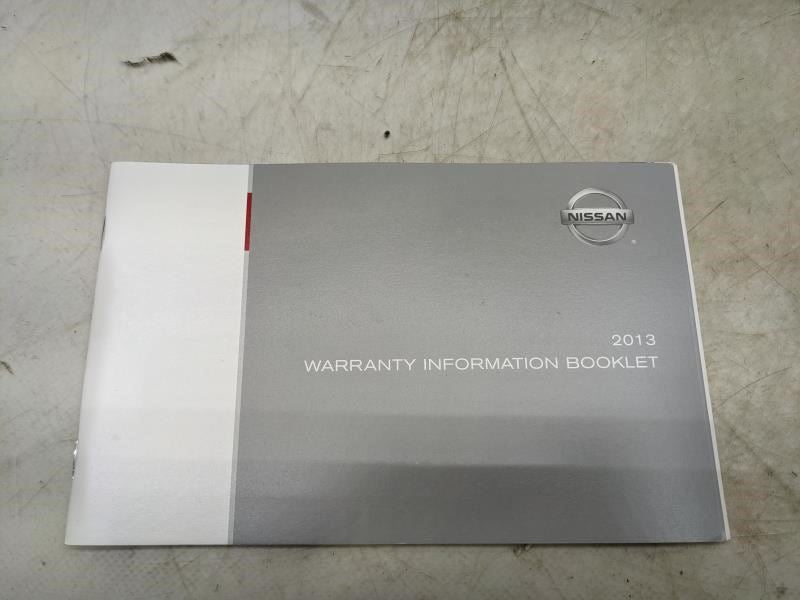 2013 Nissan Rogue Owners Manual set with Case OM3E-0S35U0 OEM - Alshned Auto Parts