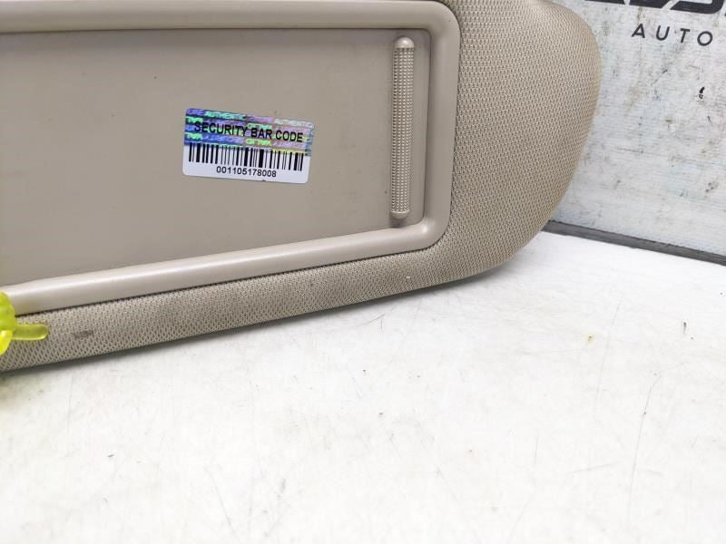 2011-2016 Kia Optima Right Sun Visor w/o Sunroof Beige 85202-2T020UP OEM *ReaD* - Alshned Auto Parts