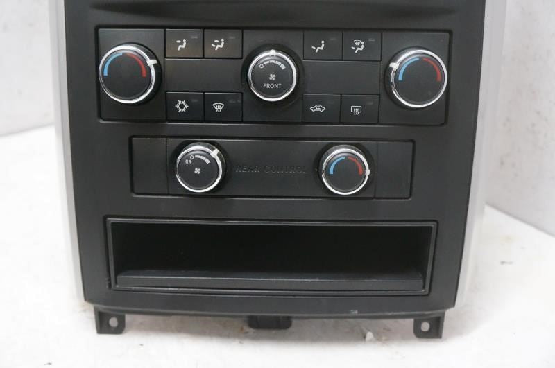 08-10 Dodge Grand Caravan AC Heat Temp Climate Control Faceplate P55111805AJ OEM - Alshned Auto Parts