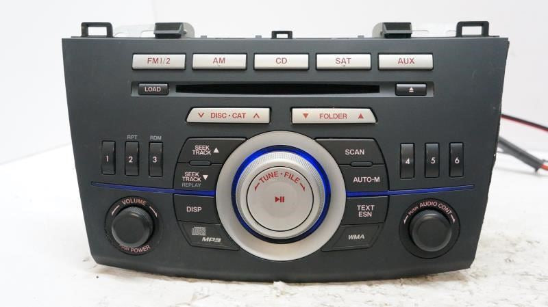 *READ* 10 Mazda 3 AM/FM CD MP3 SAT Radio OEM 14799947 Serial 00A1B43695 - Alshned Auto Parts