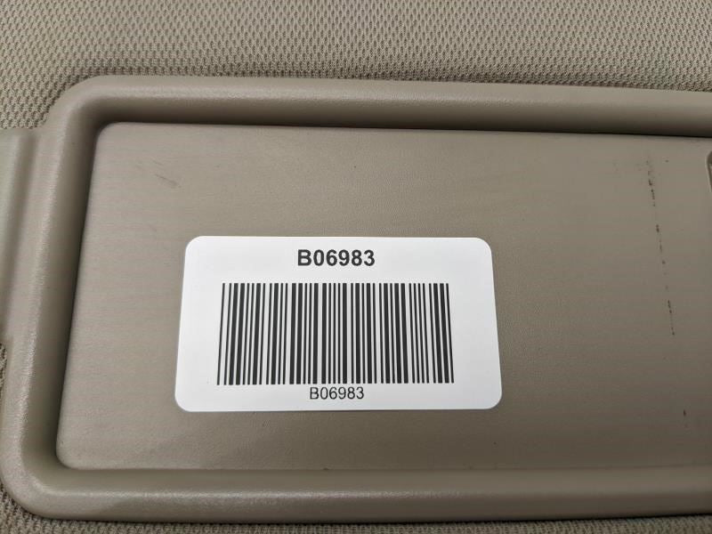 2011-2016 Kia Optima Right Sun Visor w/o Sunroof Beige 85202-2T020UP OEM - Alshned Auto Parts