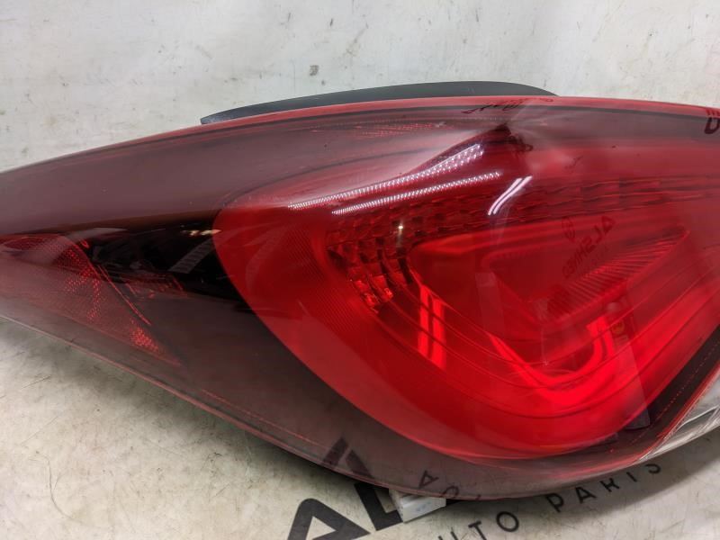 2014-2016 Hyundai Elantra Rear Left Side Tail Light Lamp w/o Led 92401-3X230 OEM - Alshned Auto Parts