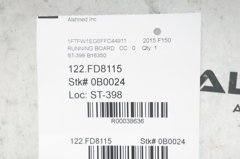 2015 Ford F150 Crew Cab Platinum LH Power Running Step Board FL34-16B468-AB OEM - Alshned Auto Parts