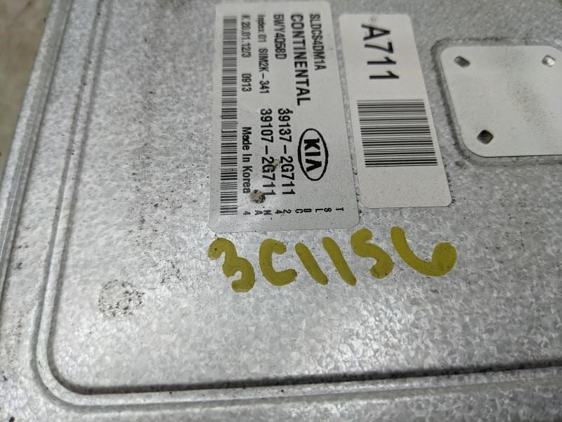 2010-2013 Kia Sportage 2.4L Engine Control Module ECU ECM 39107-2G711 OEM - Alshned Auto Parts