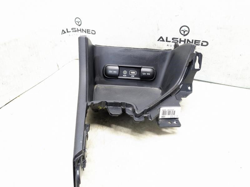 17-19 Kia Sportage FR Console Storage Compartment Tray w/ Outlet 84624-D9000 OEM - Alshned Auto Parts