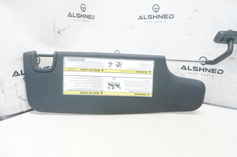 2011-1018 Jeep Wrangler Driver Left Left Sun Visor 1MK33DX9AF  OEM - Alshned Auto Parts