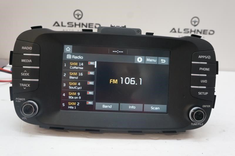 2019 Kia Soul AM FM CD MP3 Radio Receiver 96160-B2310CA OEM - Alshned Auto Parts