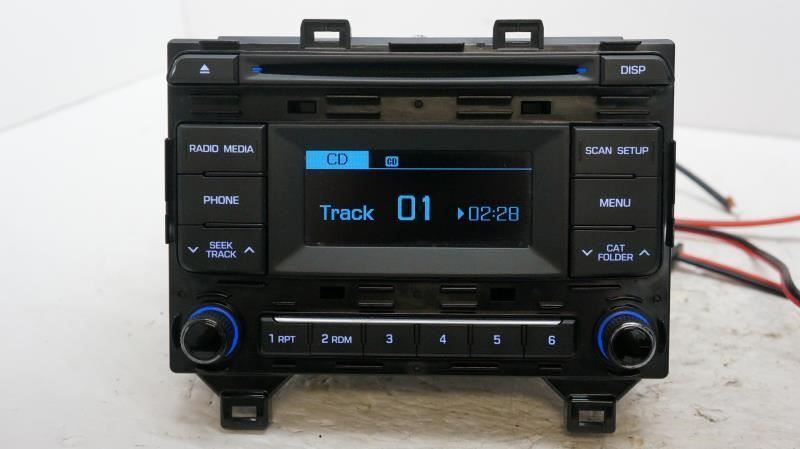 15-17 Hyundai Sonata AM/FM CD MP# Radio OEM 96170-C20004X Model LFA-A-TYPE - Alshned Auto Parts