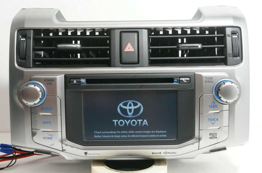 *READ* 2018 Toyota 4Runner AM FM CD XM Navigation Radio 86100-35354 OEM 510413 - Alshned Auto Parts