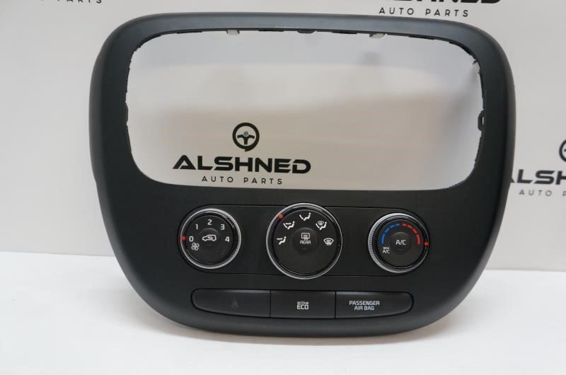 14-16 Kia Soul AC Heat Temperature Climate Control Faceplate 97250-B2AS1ASB  OEM - Alshned Auto Parts