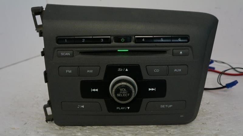 *READ* 12 Honda Civic AM/FM CD Radio OEM 39100-TR0-A315-M1 Faceplate ID 2BC6 - Alshned Auto Parts