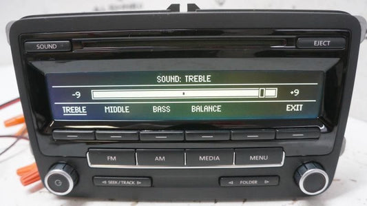 *READ* 2013 Volkswagen Jetta AM FM CD MP3 Radio Receiver 1K0035164D OEM - Alshned Auto Parts