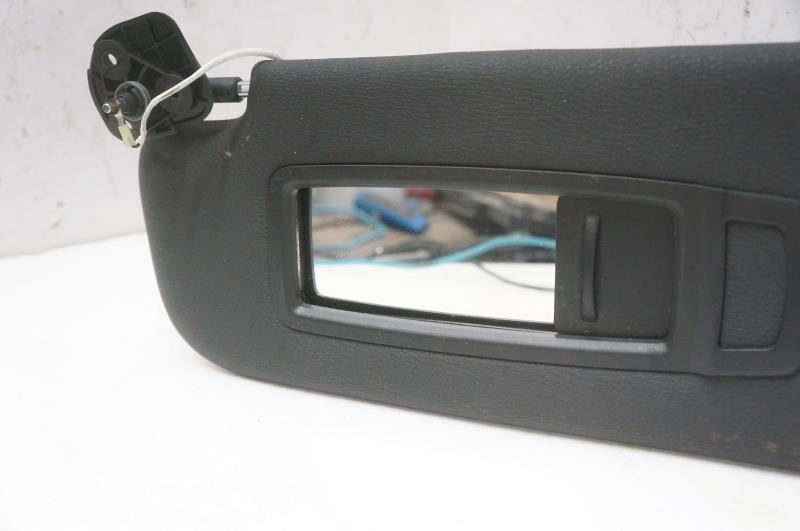 2011-2014 BMW X6 Driver Left Sun Visor Black 51-16-7-897-685 OEM - Alshned Auto Parts