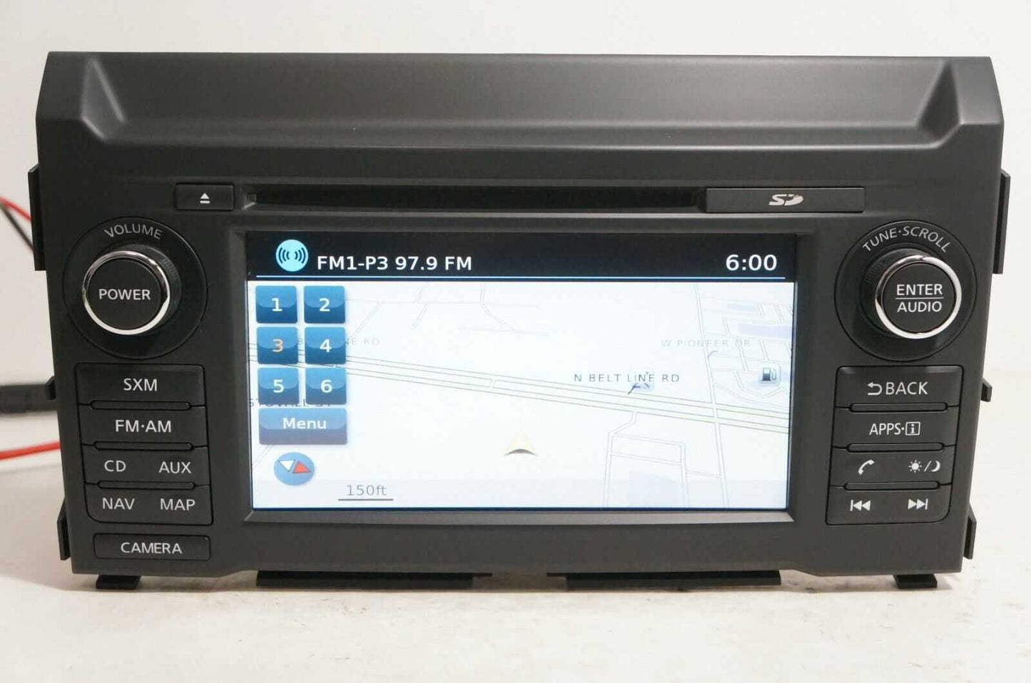 *READ* 17-19 Nissan Titan Radio CD Navigation GPS Phone Display OEM 25915EZ22B - Alshned Auto Parts