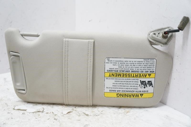 2014 Subaru Outback Driver Left Sun Visor Beige 92011AJ08AME OEM - Alshned Auto Parts