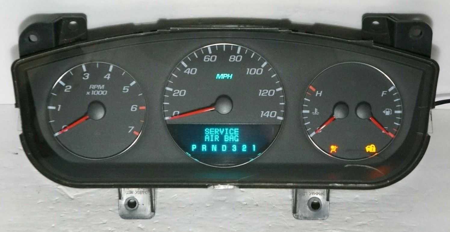 2006 Chevrolet Impala Speedometer Cluster *Mileage Unknown* OEM 15806463 VA4458 - Alshned Auto Parts