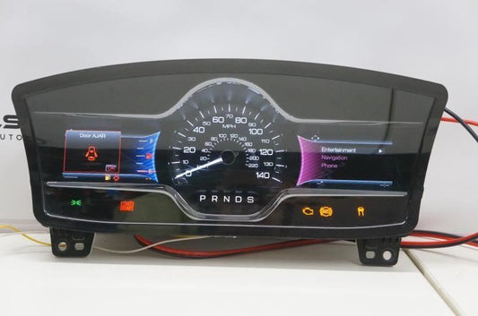 2014 Lincoln MKS Speedometer Instrument Cluster 99k Miles EA5T-10849-CD OEM - Alshned Auto Parts