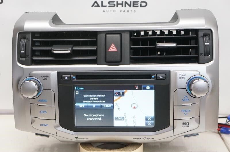 2014-2018 Toyota 4Runner AM FM CD MP3 Radio Receiver Navigation 86100-35354 OEM - Alshned Auto Parts