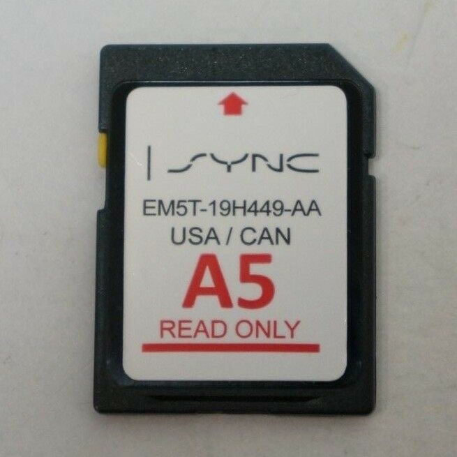 13 Ford F-150 C-Max Fusion OEM EM5T-19H449-AA Navigation SD CARD Map Version A5 - Alshned Auto Parts