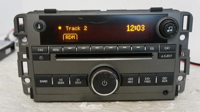 08 Saturn Vue AM/FM CD AUX Radio Receiver OEM 25866724 - Alshned Auto Parts