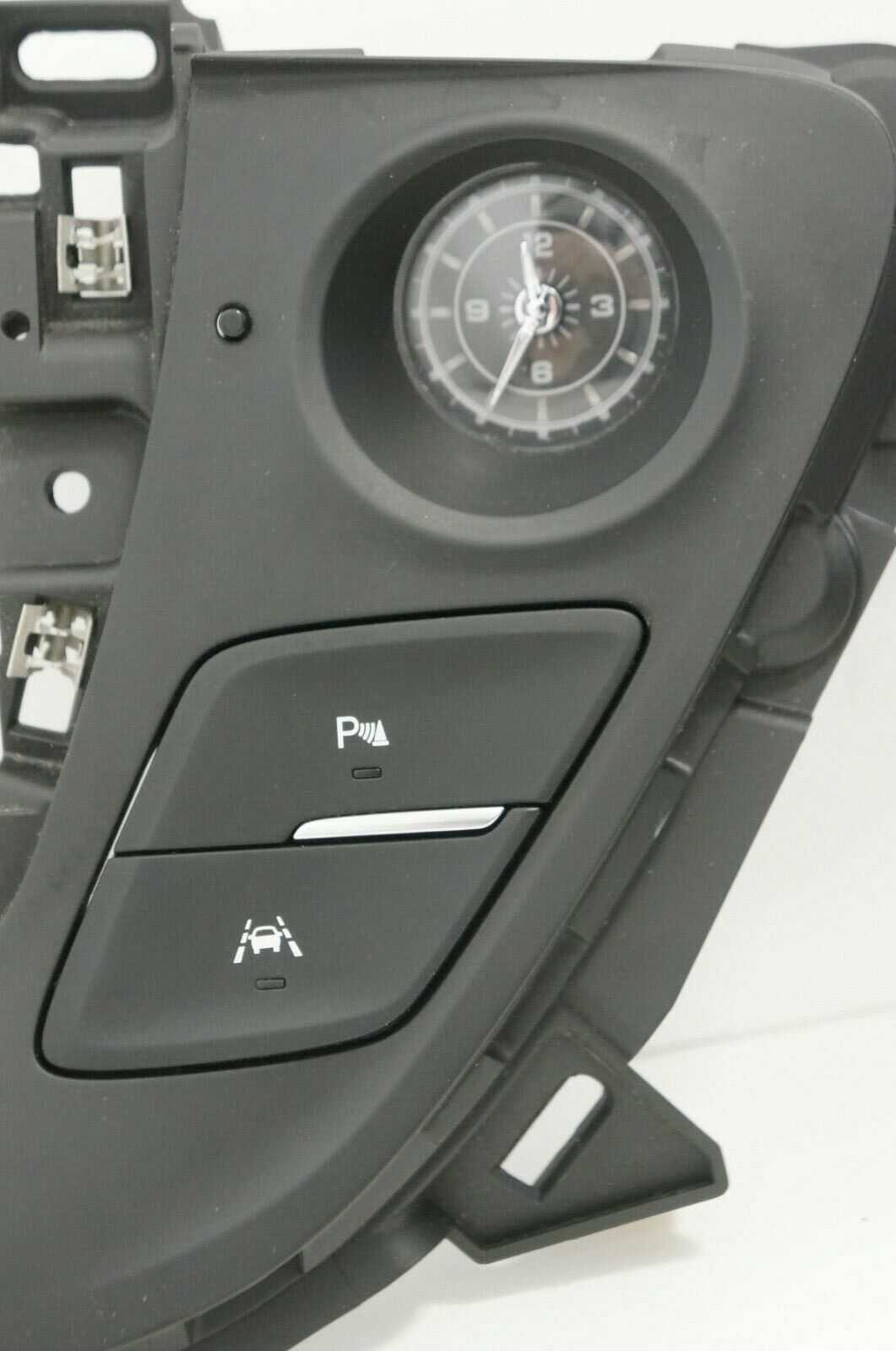 16-19 Buick Envision Dash Radio Bezel Trim Analog Clock Park Assist OEM 23280846 - Alshned Auto Parts