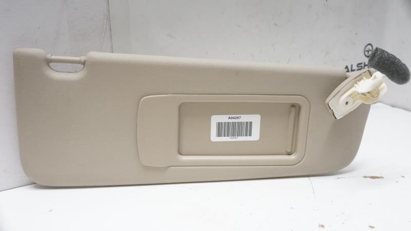 2015 BMW 528i Passenger Right Sun Visor Beige 7248858 OEM - Alshned Auto Parts