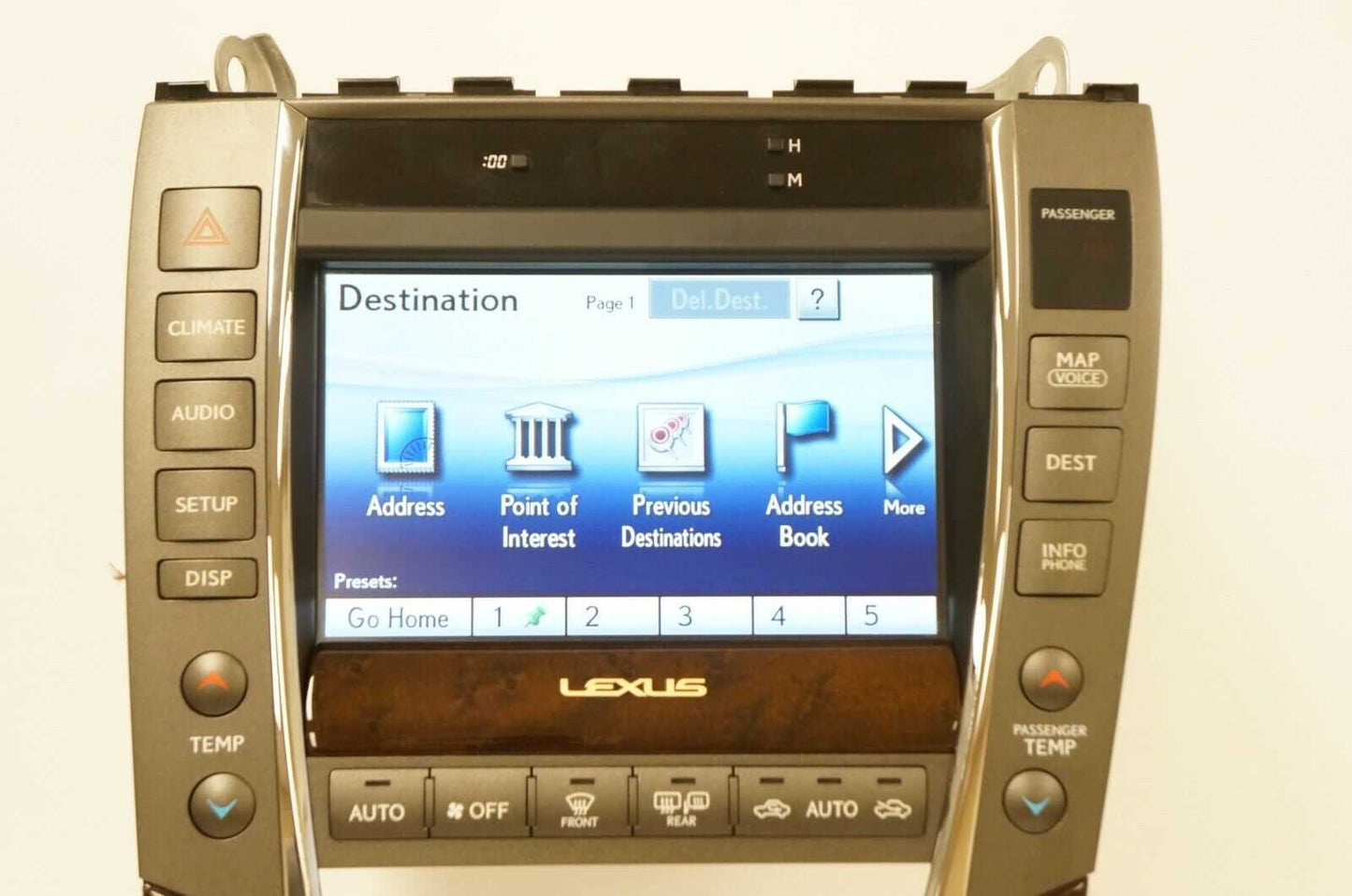 12 Lexus ES350 Audio Radio Navigation Information Display Screen OEM 86431-33070 - Alshned Auto Parts