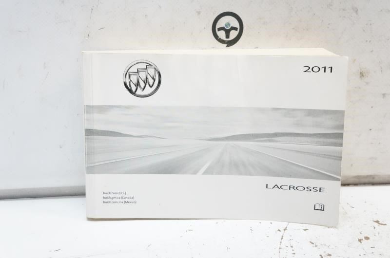 2011 Buick Lacrosse  Owner's Manual Book Case 20859621 A OEM - Alshned Auto Parts