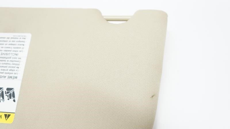 *READ* 13-19 Ford Taurus Passenger RT Side Sunvisor (Beige) OEM CE9Z-7404104-AE - Alshned Auto Parts